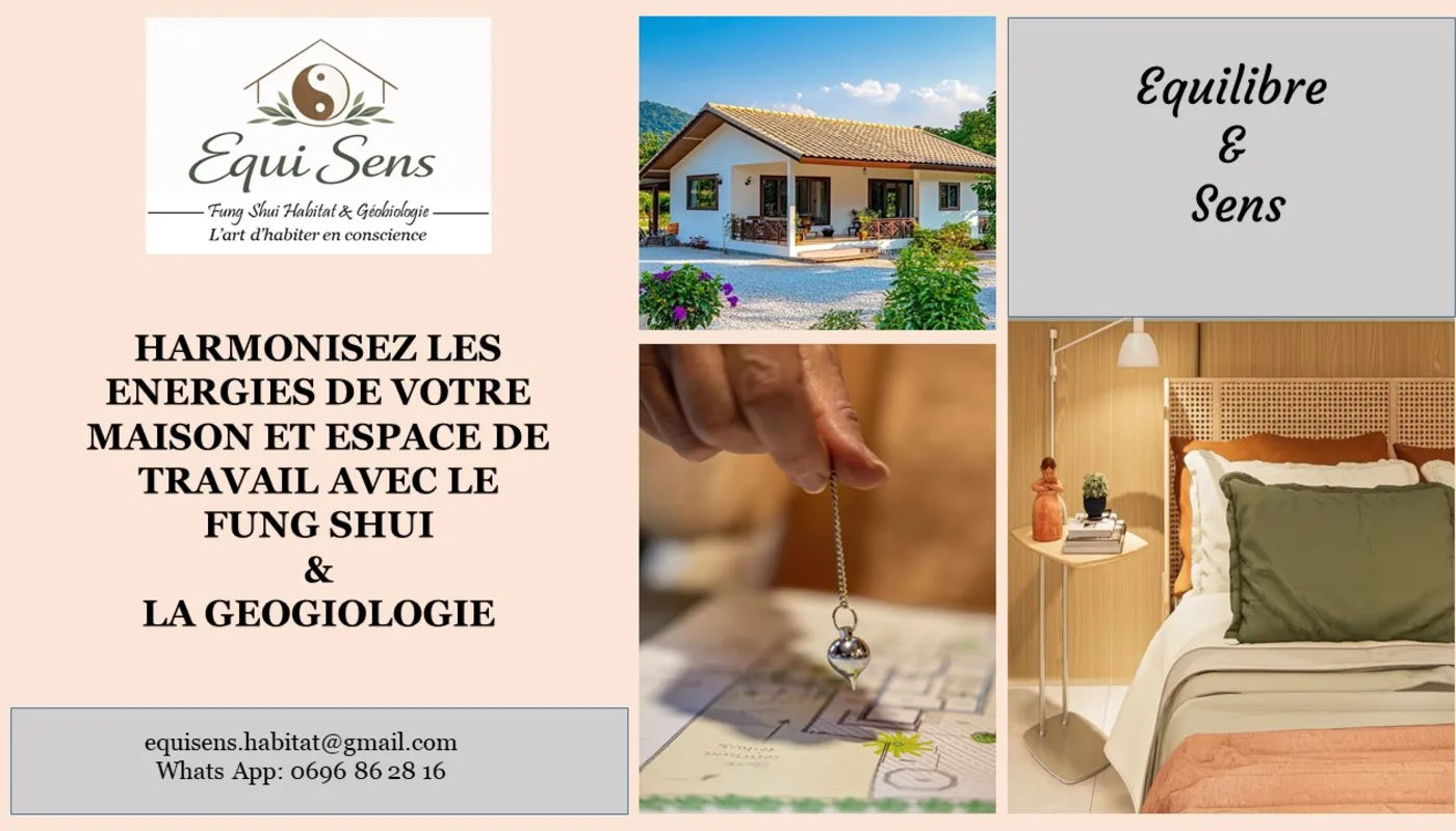 Présentation visuelle des principes Feng Shui